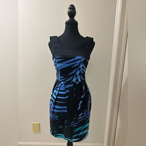 Le Chateau dress - Size: XS - Blue & Black